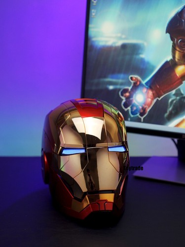 Autoking iron man mk5 helmet - autoking,