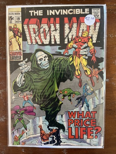 Iron man marvel comics - man, #19