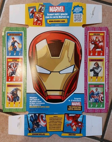 Maschera iron man merendine - iron,