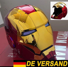 Casco AutoKing Gold Iron Man