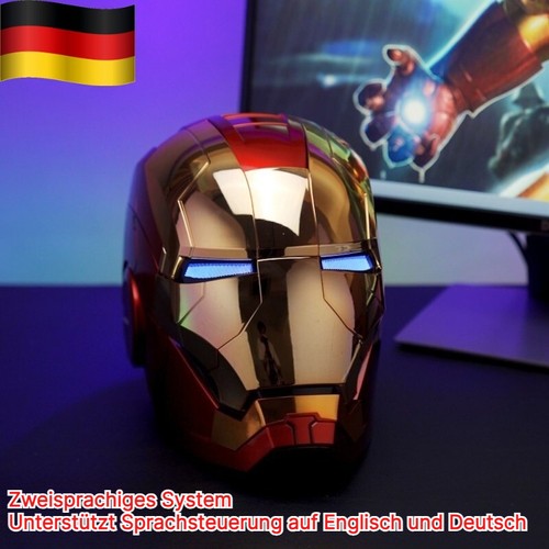 Casco iron man - 1:1, gold