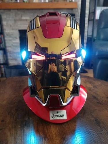 Latest iron man helmet mk17 - iron,