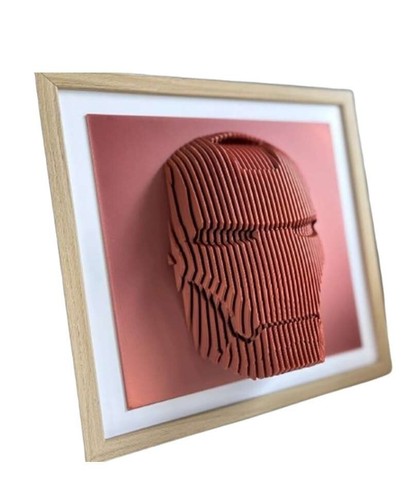 Quadro maschera iron - di, man