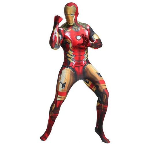 Costume iron man rosso giallo - costume,