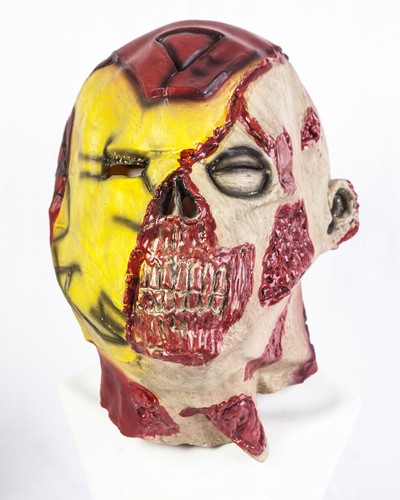 Zombie iron man maschera - zombie,