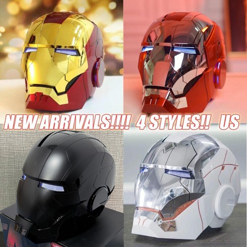 Casco autoking iron man mk5 - iron,