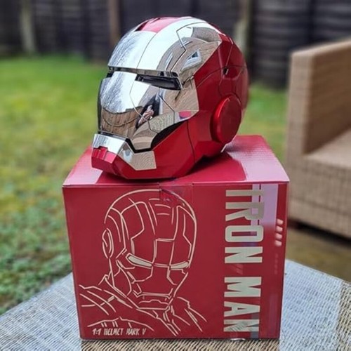 Casco autoking iron man - iron, mk5