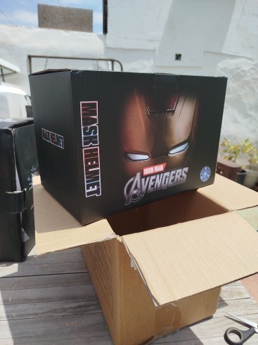 Maschera iron man mk5 - maschera,